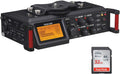 4-Track Portable Audio Recorder with 32GB SDHC Memory Card W22368