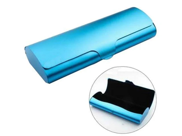 Blue Metal Glasses Case W455470
