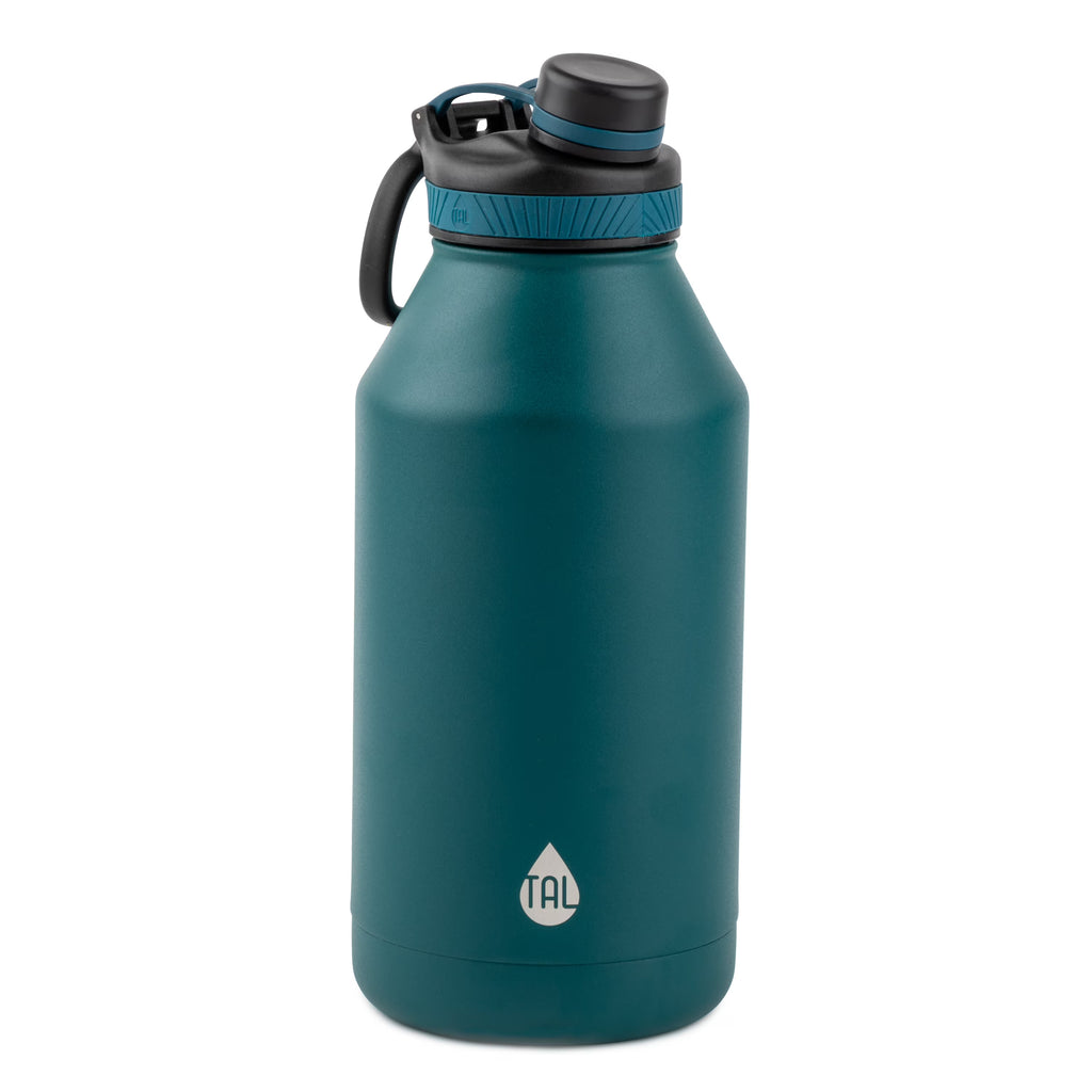 Navy Stainless Steel Water Bottle 64 fluid ounces S576
