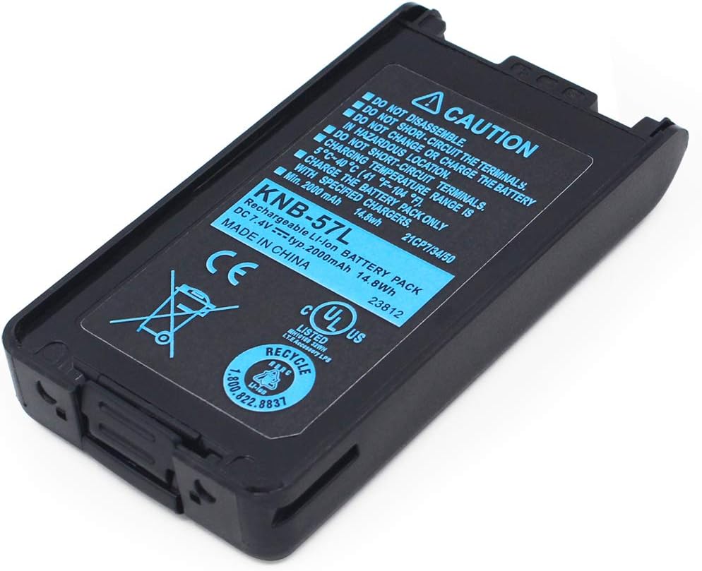 7.4V 2000mAh Rechargeable Li-ion Battery Pack of 2 Z7691