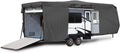 Waterproof RV Cover Fits Length 35'-38' Travel Trailer Camper Zippered Panels D9119