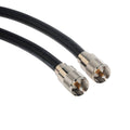 Black RG213 UHF Coaxial Cable, 50 Ohm, Male to Male L557