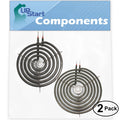 2-Pack 8 inch 6 Turns & 6 inch 5 Turns Surface Burner Elements O23938