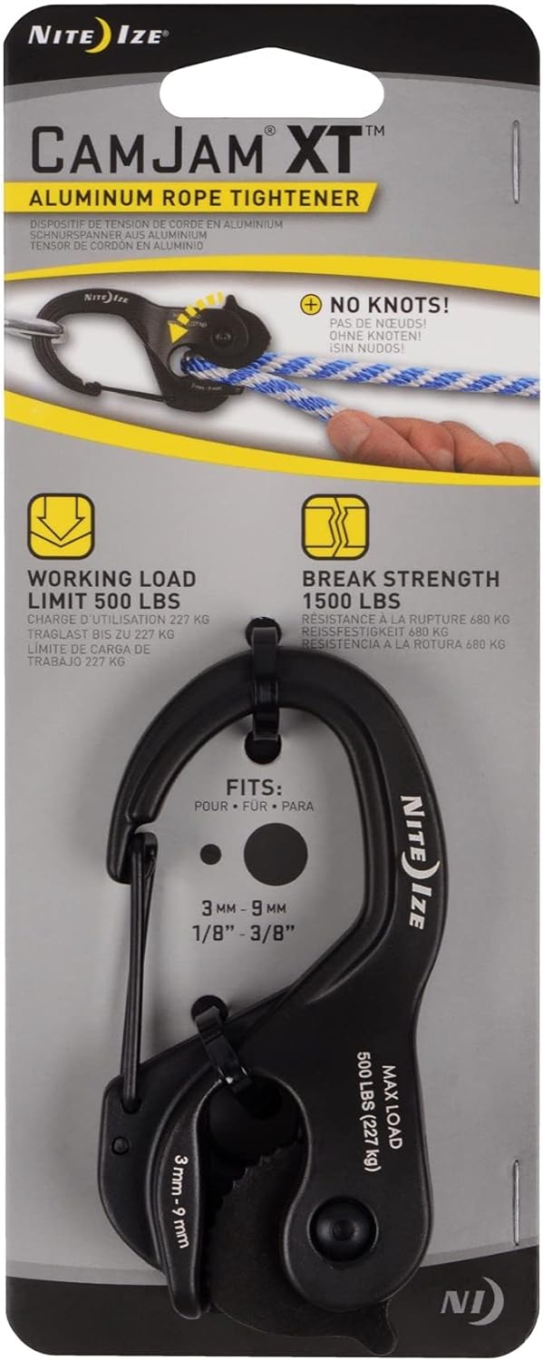 Aluminum Rope Tightener, 500 lb., Pack of 2 S998035