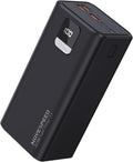 57000mAh Power Bank, 20W PD USB C & 22.5W QC Fast Charging, 4 Outputs & 2 Inputs, LED Display, Pack of 2 J292