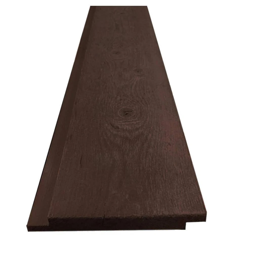 Barn Wood Brown Pine Trim Board (6-piece per Box) J274853
