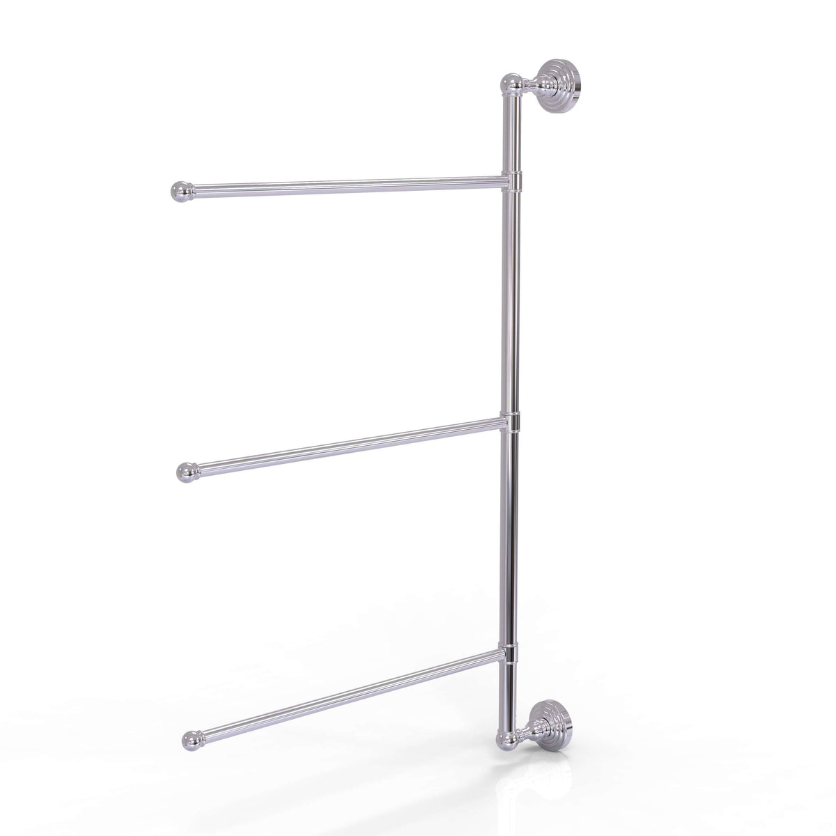 Polished Chrome 28 inch Towel Bar Y184