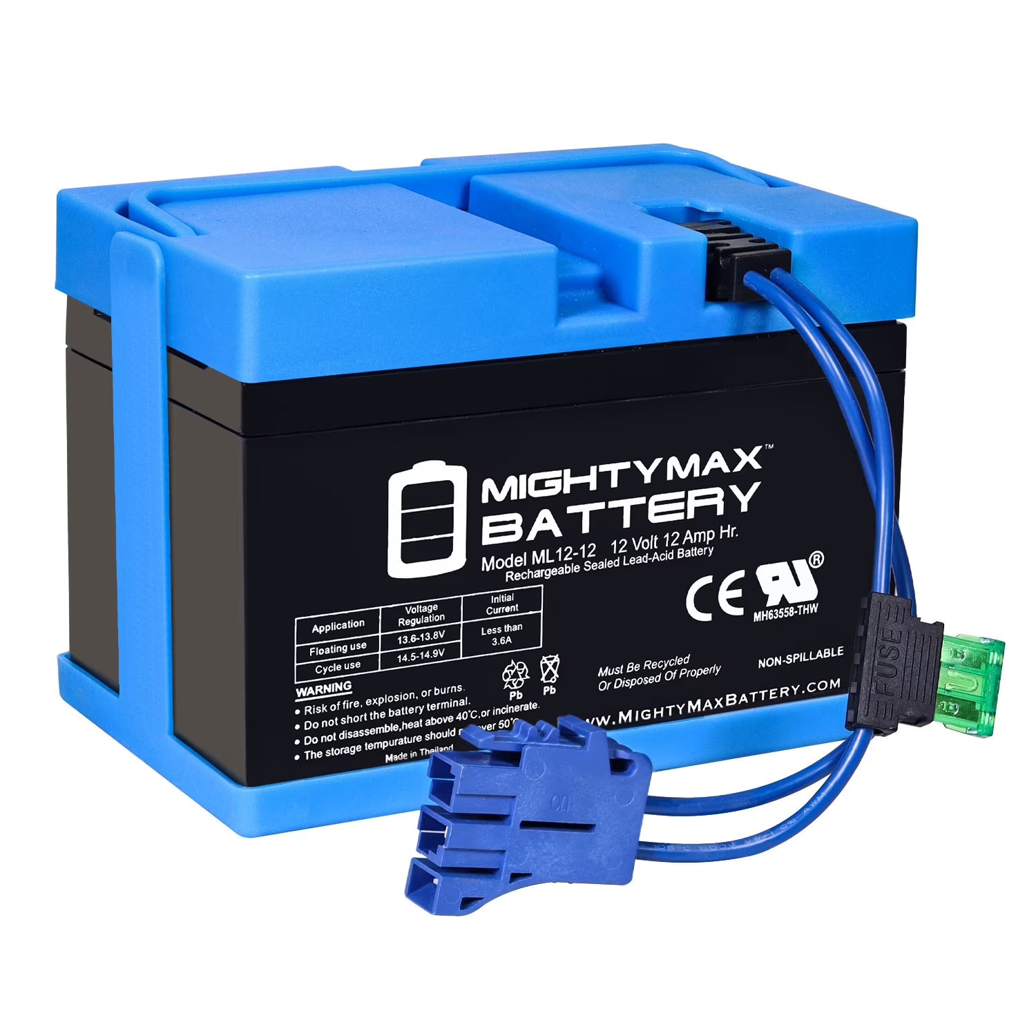 12V 12AH Replacement Battery for Ride On Car Z683343