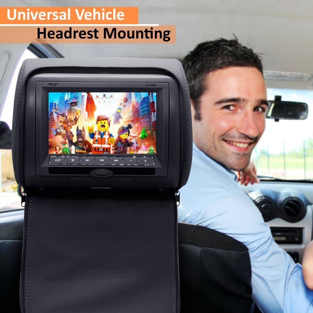 7 inch Car Headrest DVD Player Monitor J946950