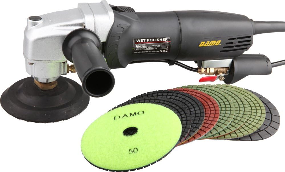 4" Wet Polishing Kit Stone Polisher Grinder P18070