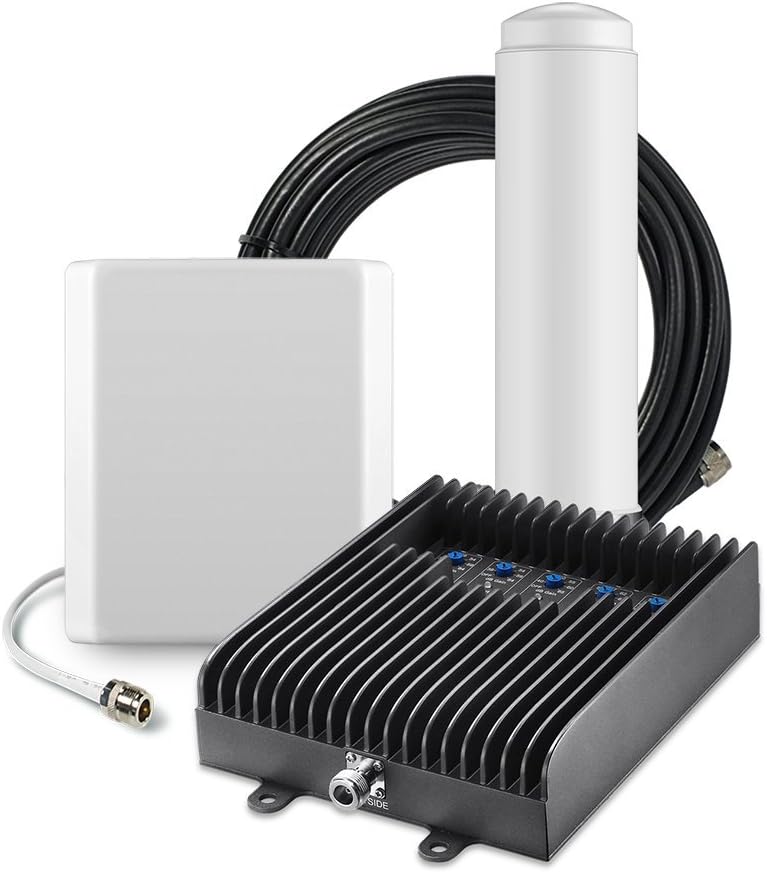 Cell Phone Signal Booster with Omni Dome Antennas E9409