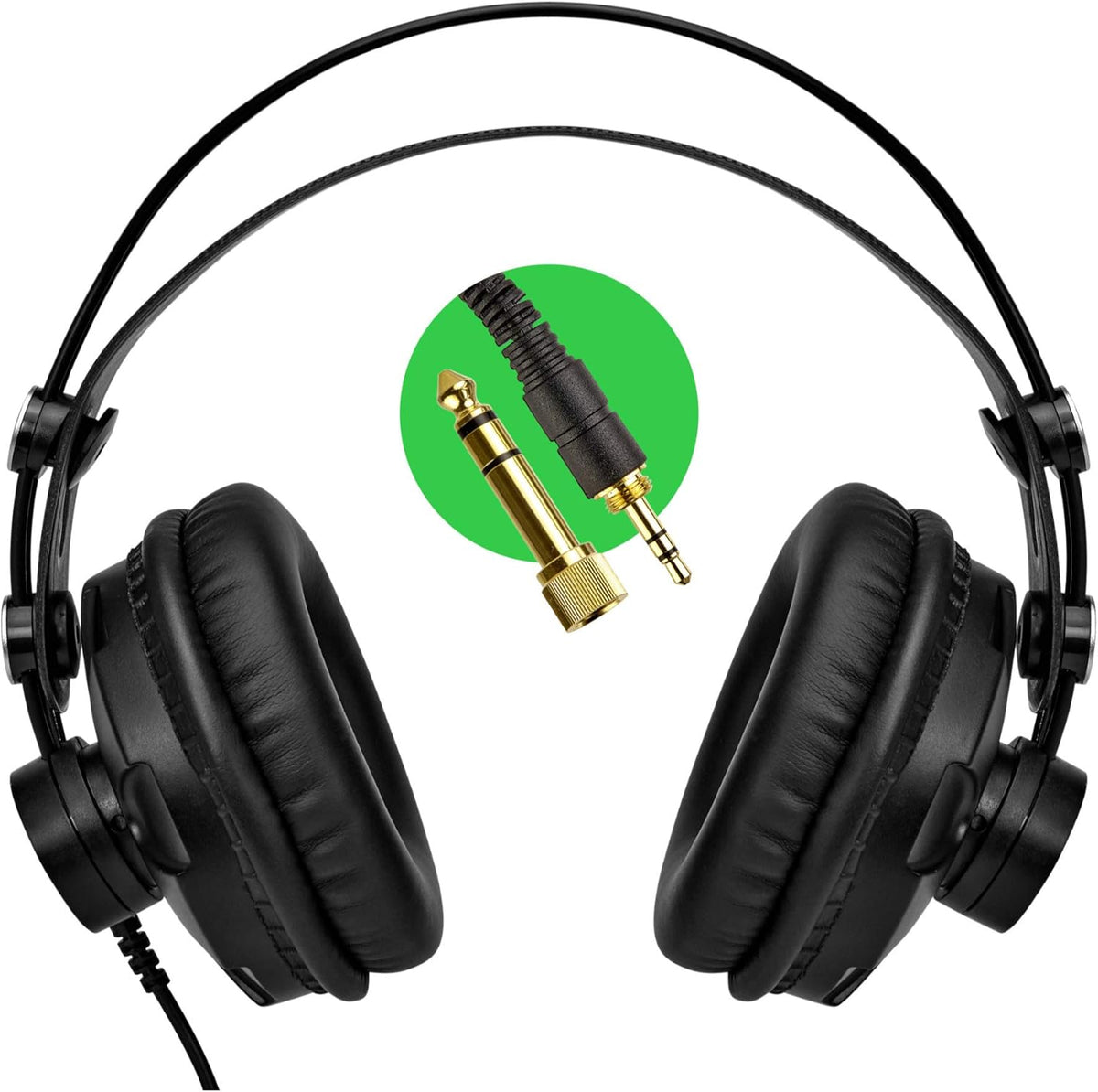 Studio Monitors (Pair) with Headphones, Isolation Pads and Breakout Cable B9178