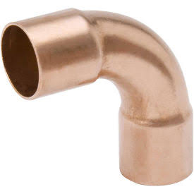 1-1/4 in. x 3/4 in. Wrot Copper 90 Degree Long Radius Elbow R177