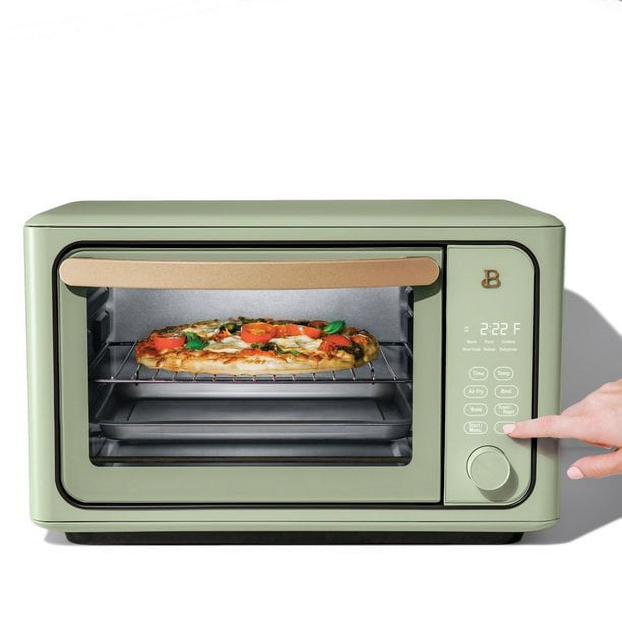 6 Slice Touchscreen 24L Oven, Sage Green J284