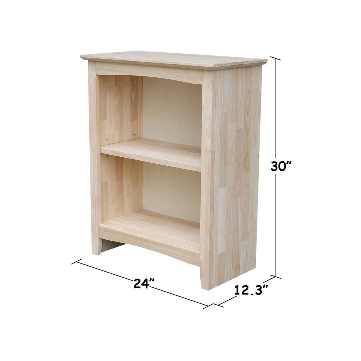 24 in Wide Shaker Bookcase H59046