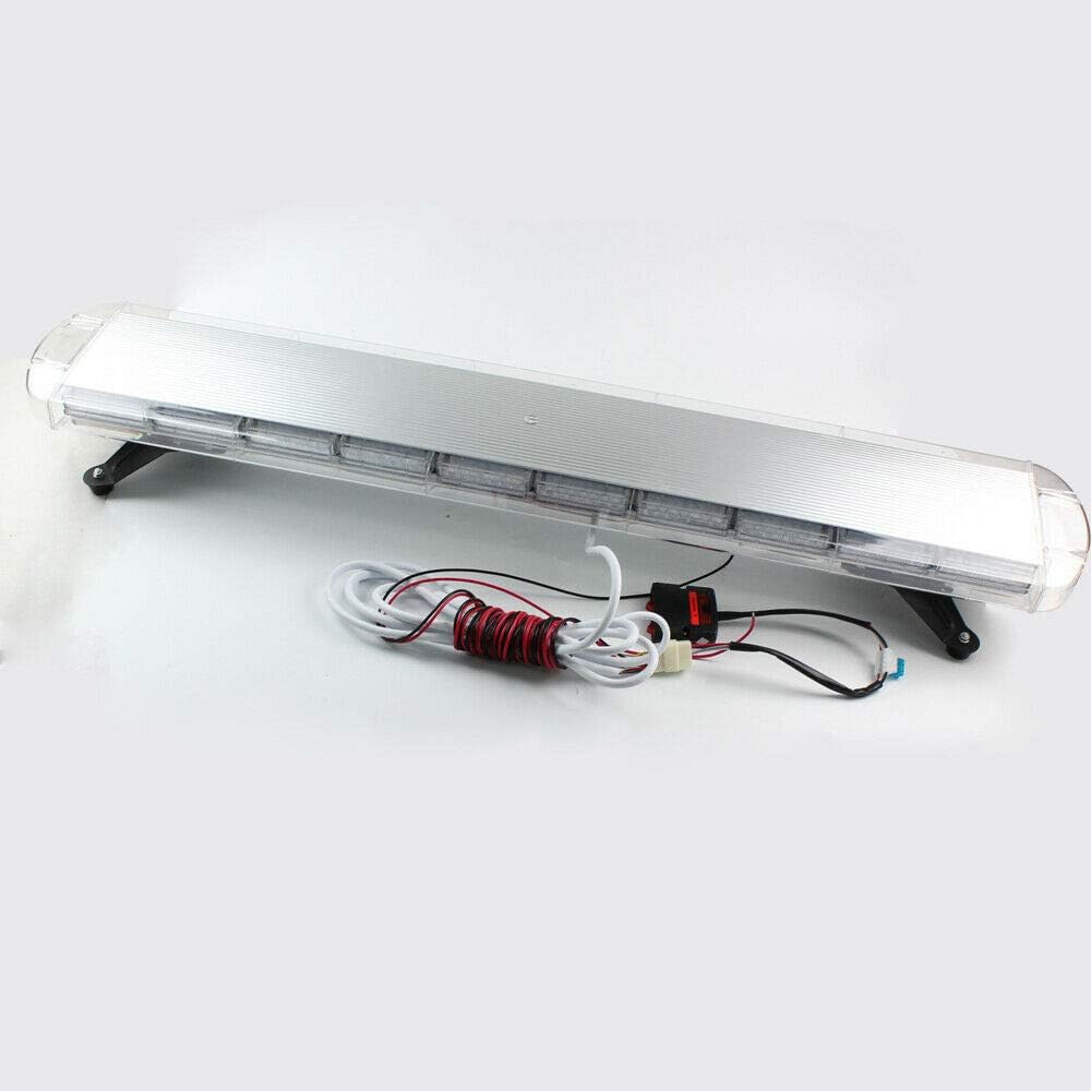 Amber White LED Emergency Strobe Light Bar C142
