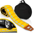 Heavy Duty Reflective Plastic Speed Bump for Driveway Roads Parking Lot X6153