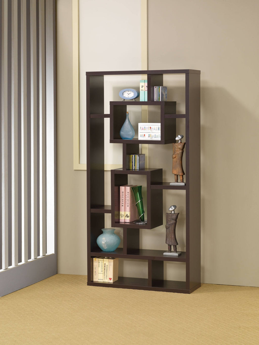 Cappuccino Bookcase I5957
