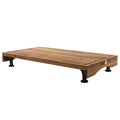 Acacia Wood Cutting Board and Dual Burner Stovetop Cover E91788