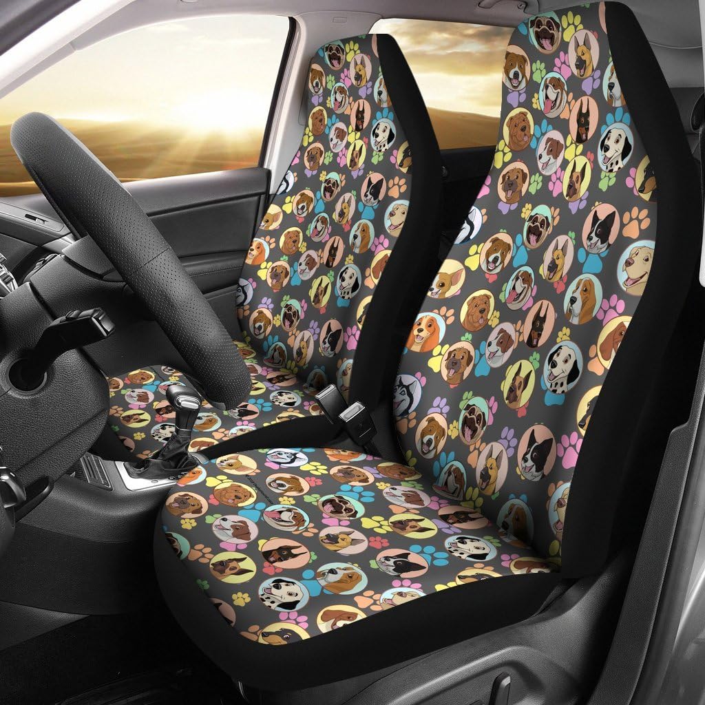 Microfiber Car Seat Covers Set of 2 C10458