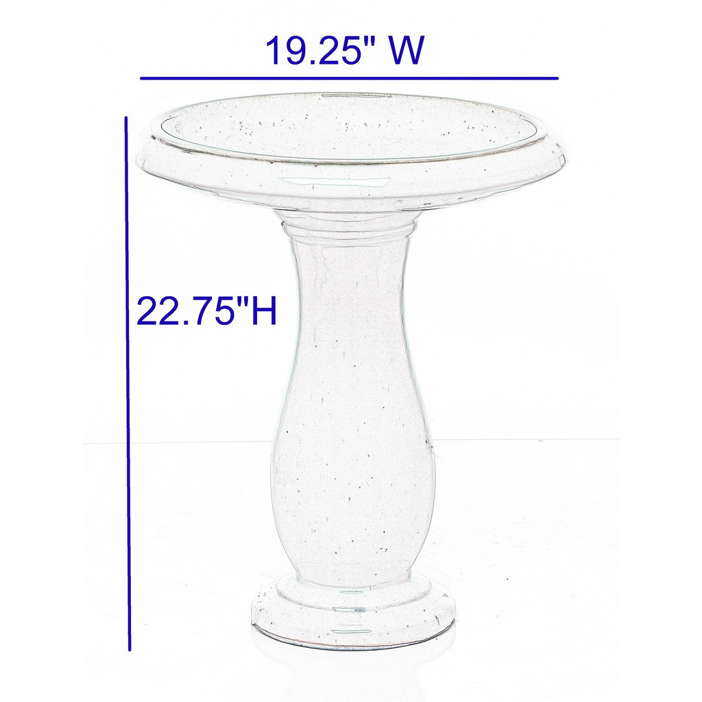 White Bird Bath S226061