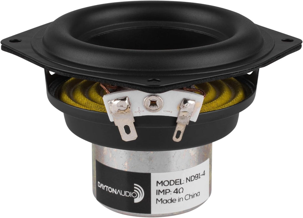 3-1/2" Aluminum Cone Full-Range Neo Driver 4 Ohm Pack of 2 B467080