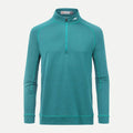 Ocean Teal Melange Half-Zip Midlayer Top B2887