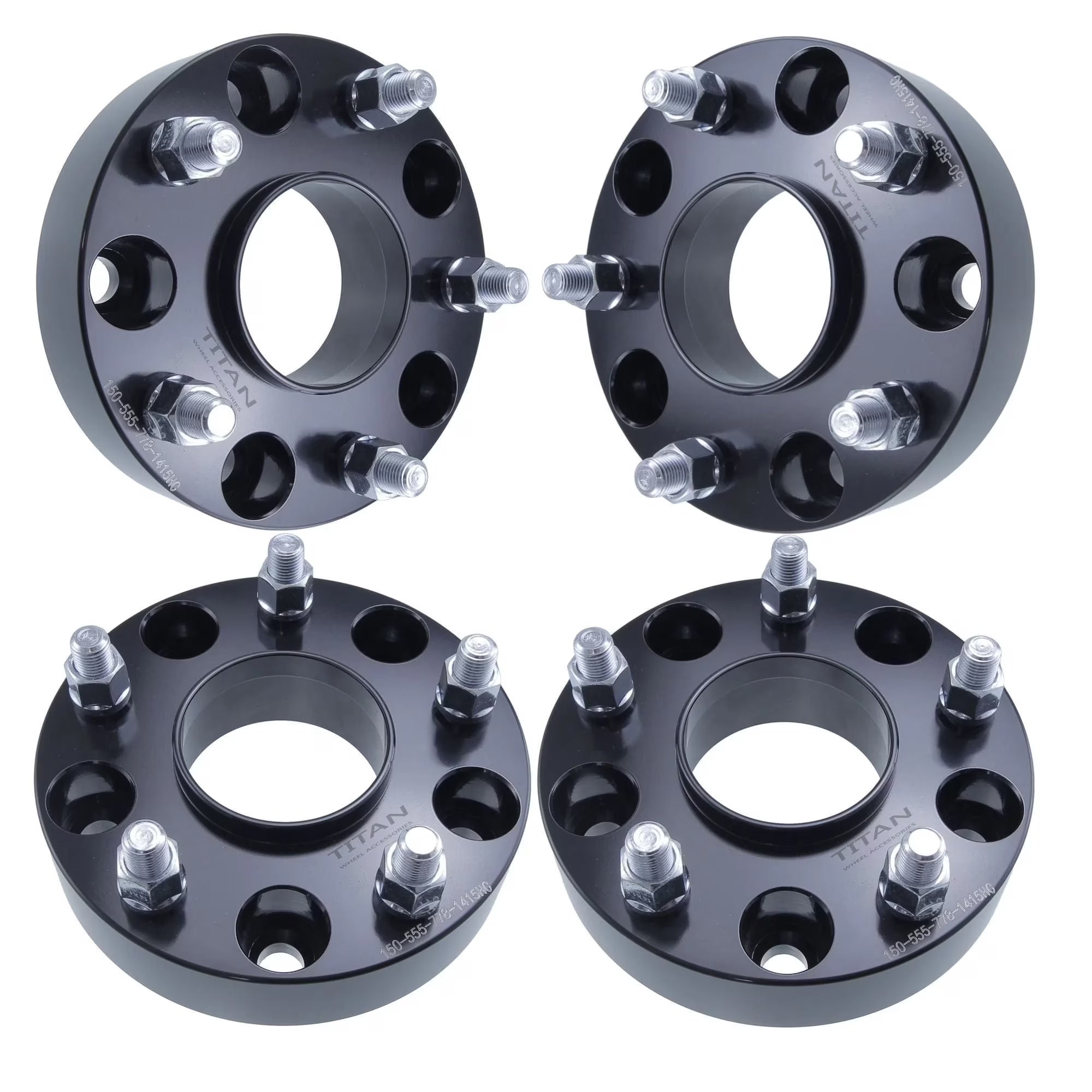 2" Titan Wheel Spacers Hubcentric Set of 4 O122