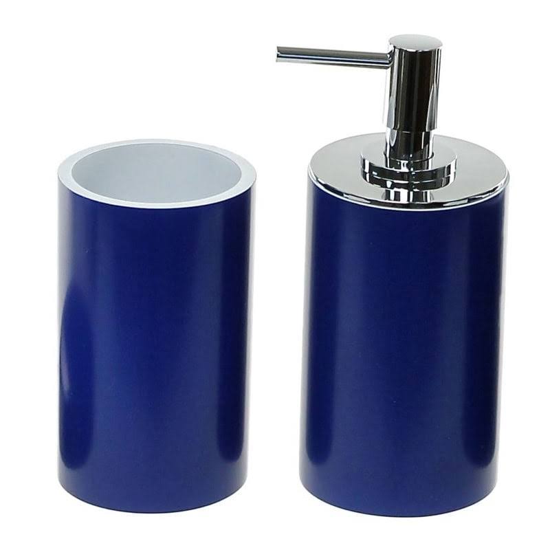Yucca Blue Bathroom Accessory Set F367