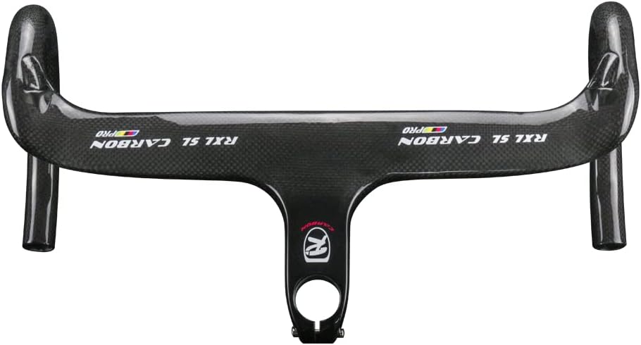 Carbon Road Bike Aero Integrated Drop Bars 1-1/8 Internal Routing 3K Matte K9810