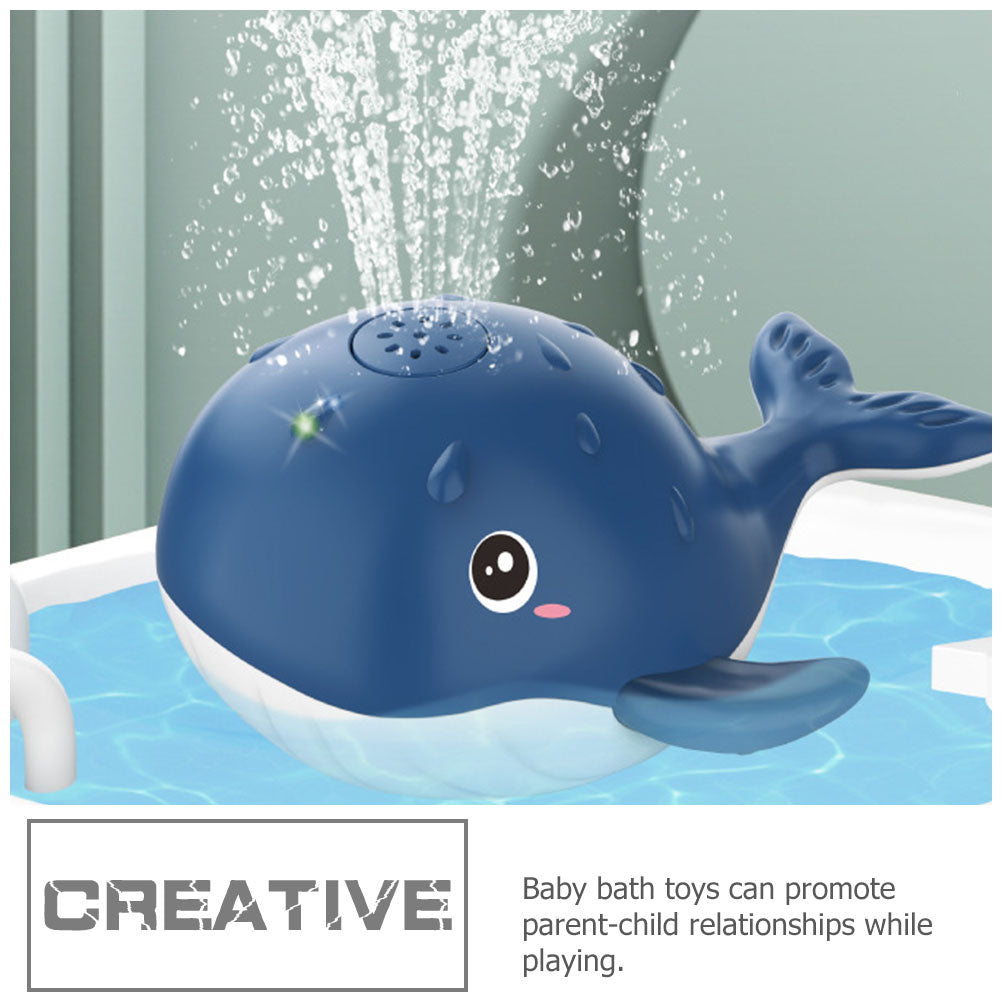 Whale Sprinkle Water Baby Bathtub Toy S468001