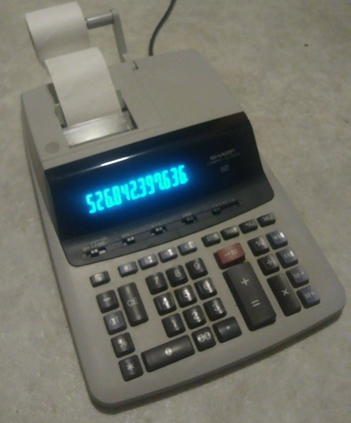 12-Digit Two-Color Printing Calculator P4997