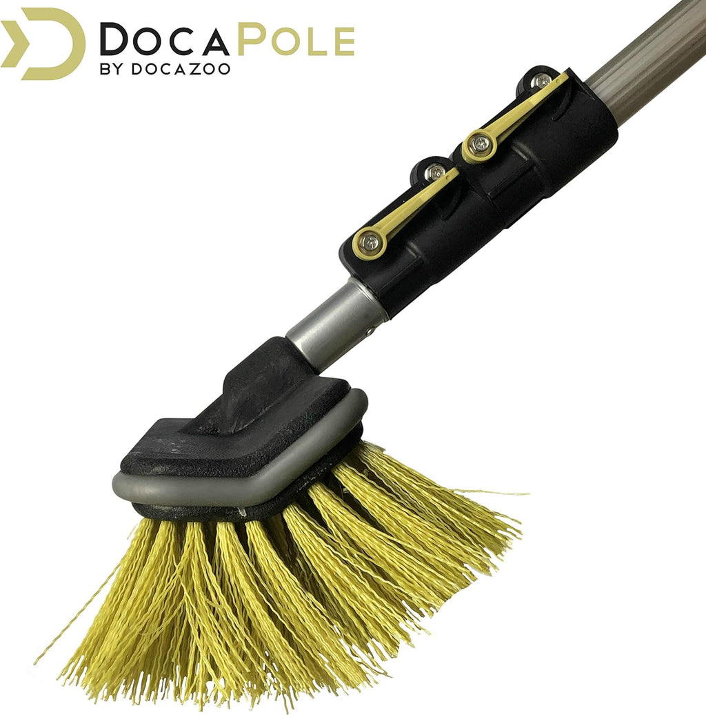 11 Inch Hard Bristle Deck Brush with Telescoping Pole A938716