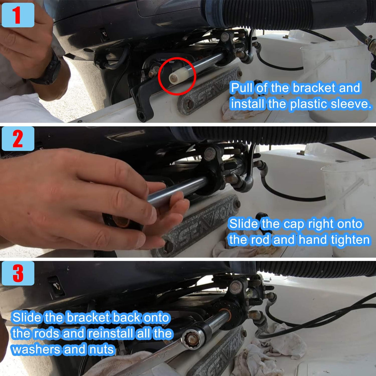 Hydraulic Steering Support Bracket Puller H50588