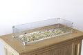 Rectangular Glass Wind Guard R14085