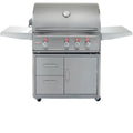34-Inch 3-Burner Propane Grill with Rear Infrared Burner M3135