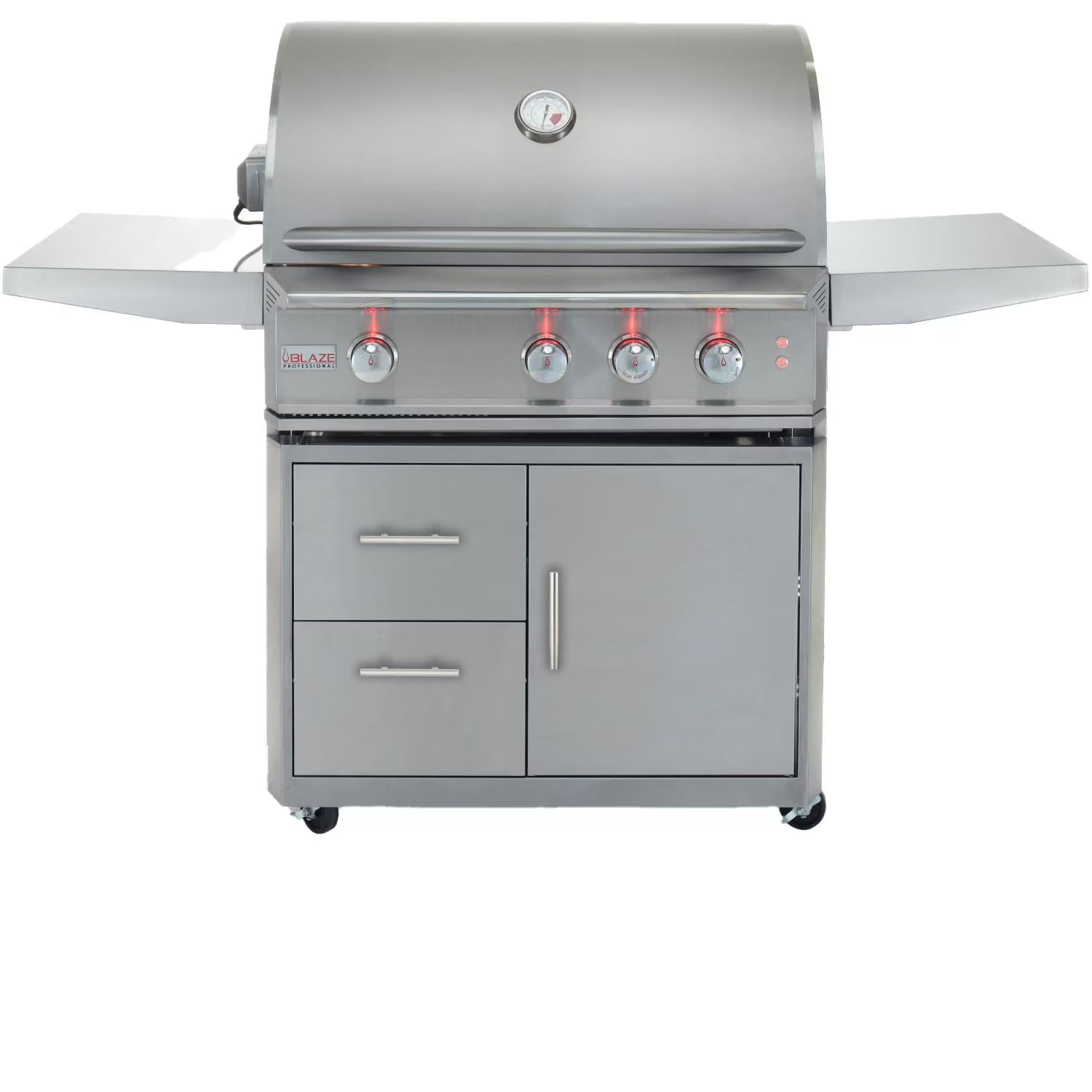 34-Inch 3-Burner Propane Grill with Rear Infrared Burner M3135