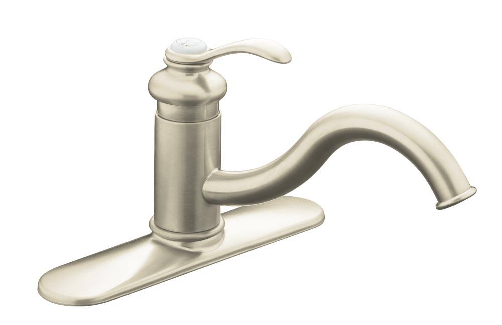 Vibrant Brushed Nickel Kitchen Sink Faucet Z3530