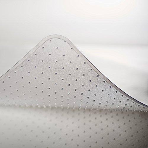 Clear Rectangle Chair Mat for Low Pile Carpet L372