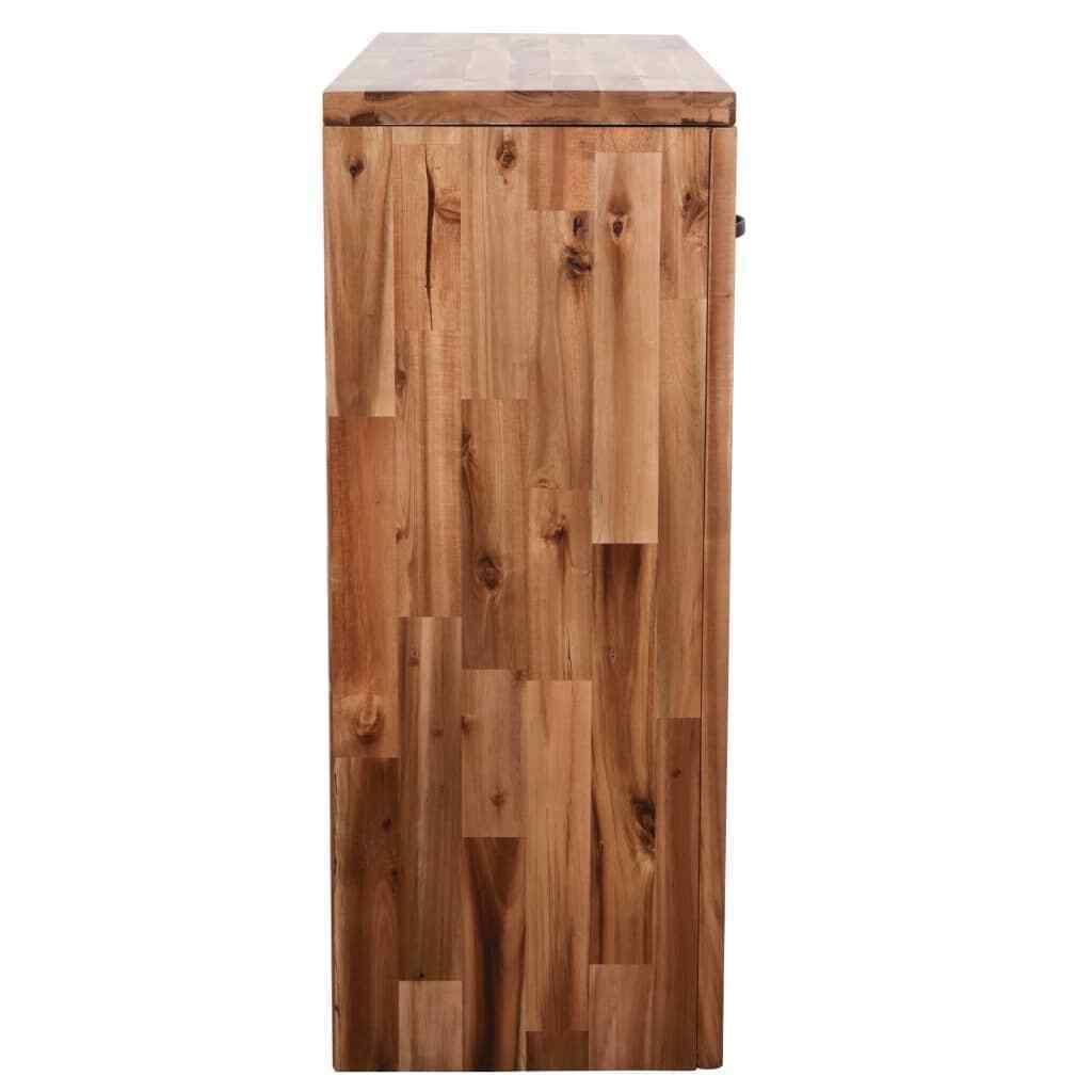 Solid Acacia Wood Console Table U892