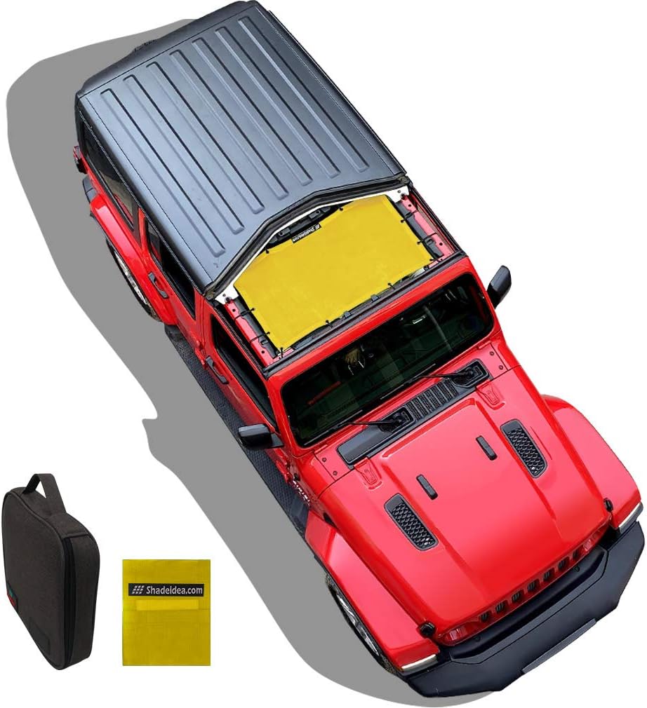 Black Mesh Front & Rear Sun Shade Cover E129