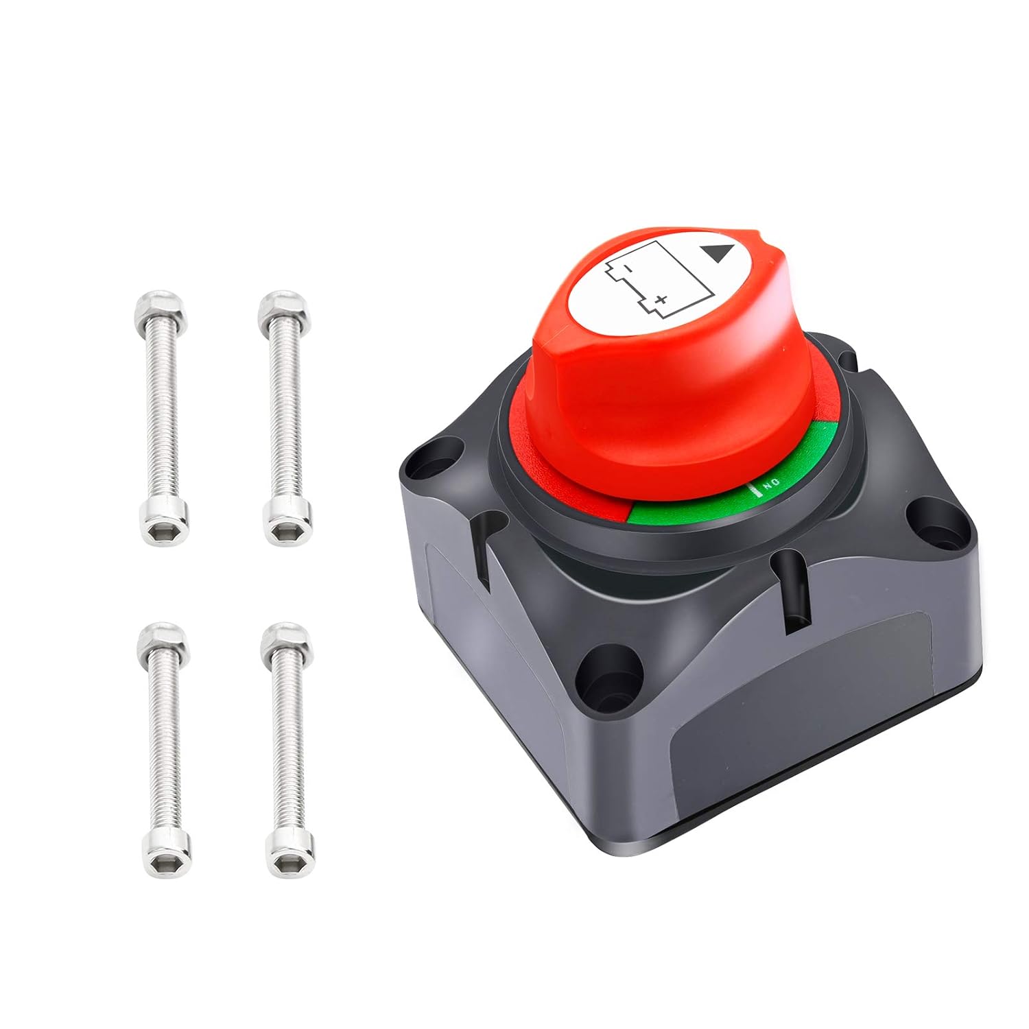 Battery Switch Disconnect Switch, 12-48V 600A On/Off Battery Isolator, Pack of 2 D9118