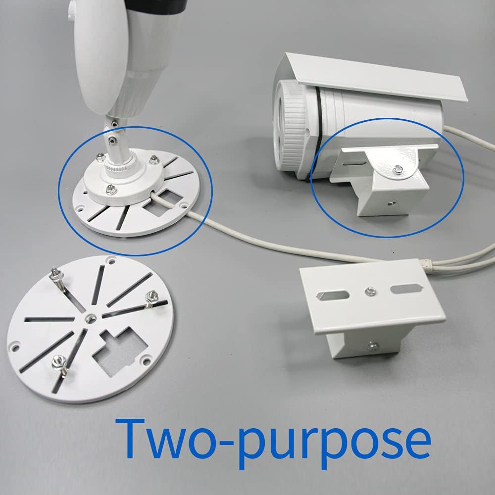 Adjustable Universal Double Head Security Camera Pole Mount Bracket (15.7 INCH) F485