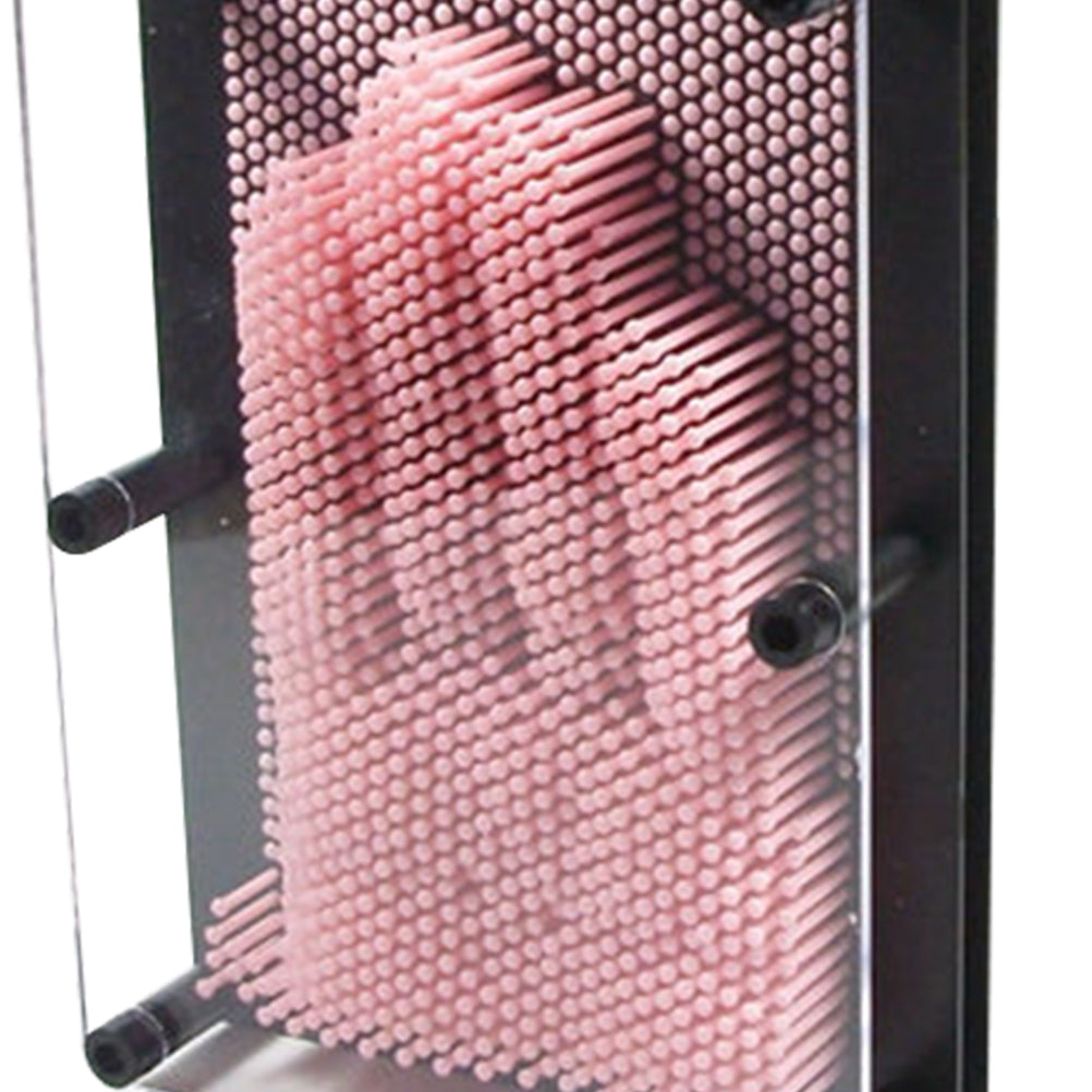 Small Size Pink 3-Dimensional Pin Art Board Toy J7706