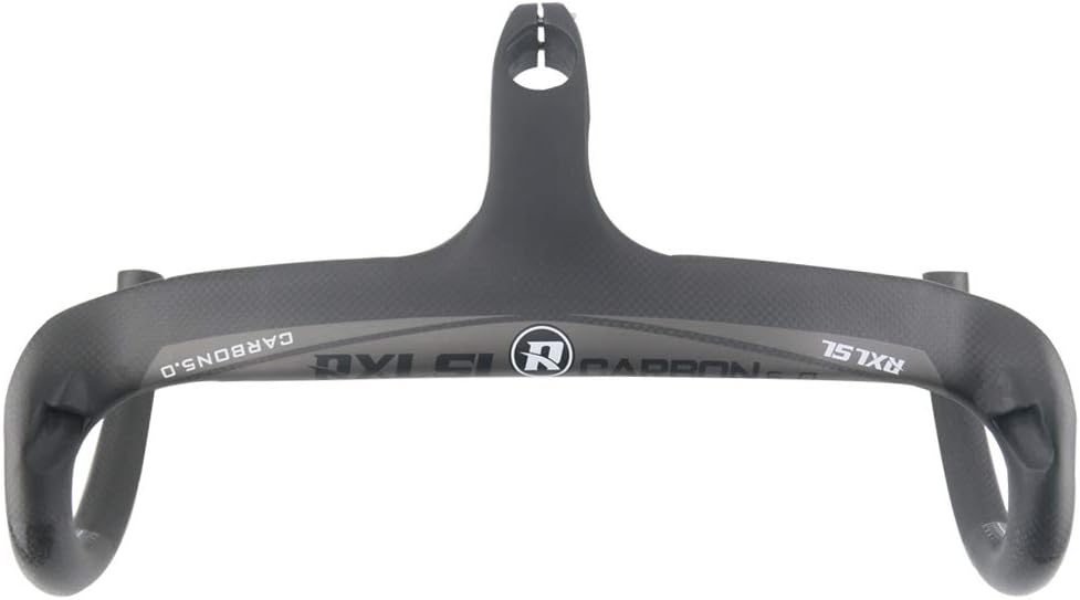 Carbon Road Bike Aero Integrated Drop Bars 1-1/8 Internal Routing 3K Matte K9810