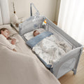 5-in-1 Portable Crib with Carry Bag M12674