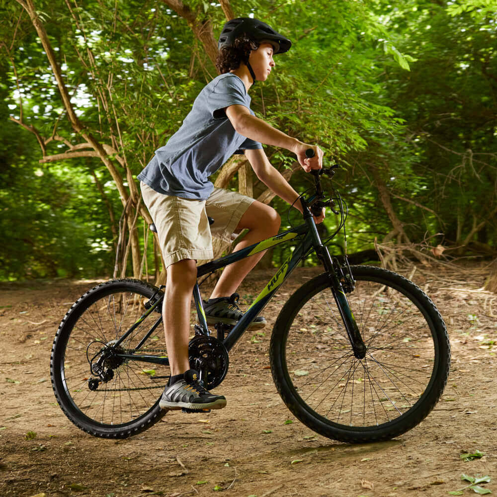 24-26 inch 21-Speed Lightweight Dark Blue Hardtail Mountain Bike O4516