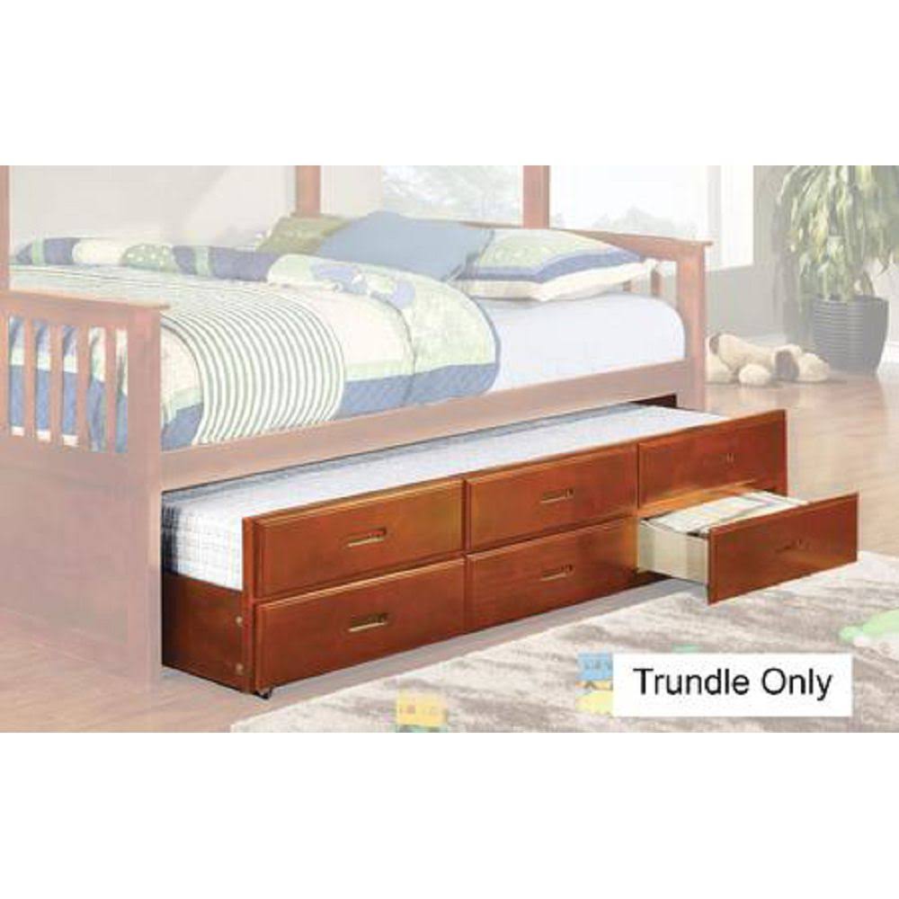 Twin XL Trundle with 3 Drawers B935