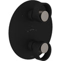 Matte Black/Satin Nickel Thermostatic Trim with Diverter X5898