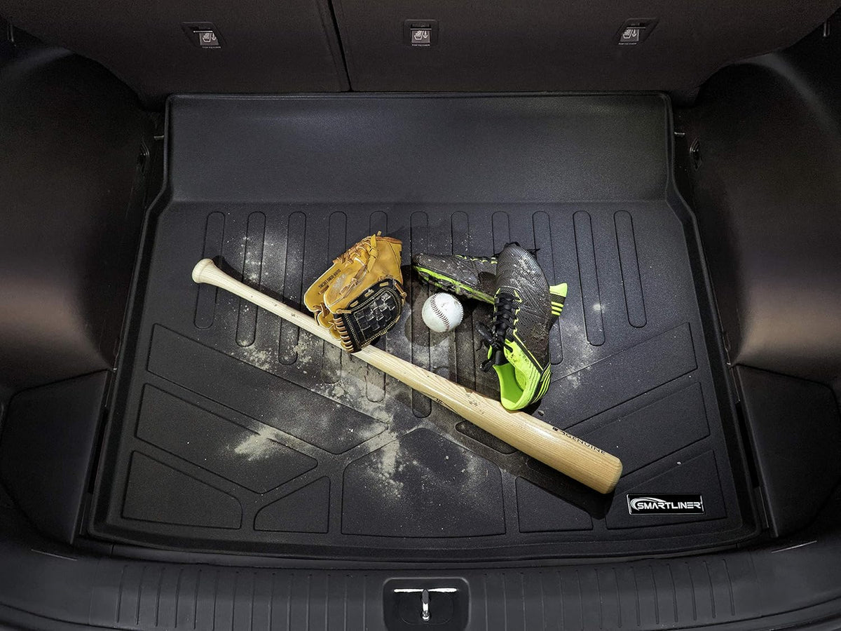 Black Cargo Trunk Liner Floor Mat U8701